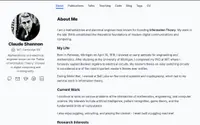 Academic Portfolio Astro theme preview