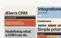 Aelen Astro + Sanity CMS theme preview