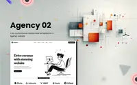 Agency02 theme preview