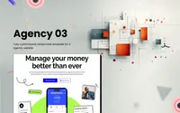 Agency03 theme preview