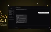 AI Chat Bot theme preview