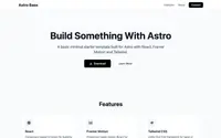 Astro Base theme preview
