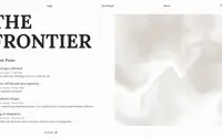 Astro Blog Template Warp theme preview