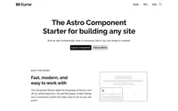 Astro Component Starter theme preview