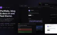 Astro Developer theme preview