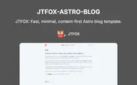 astro-fox theme preview