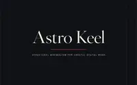 Astro Keel theme preview