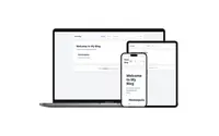 Mare Blog theme preview