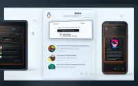 Astro Neumorphismt theme preview