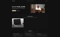 Astro Persona - Portfolio & Blog theme preview