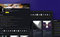 Astro Portfolio - Stron theme preview