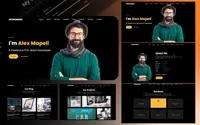 Astro Resume - Astro Geeks theme preview