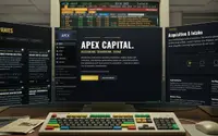 Apex Agency Marketing Services Template with Sidebar theme preview