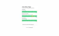 Astro - Status Page theme preview