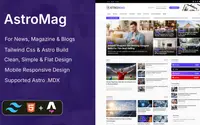 Astromag theme preview