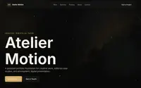 Atelier Motion theme preview