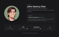 Auren Portfolio theme preview