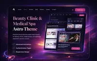 Beauty Clinic & Medical Spa theme preview