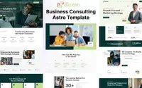 Bizzen theme preview