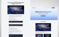 Blogsmith Free theme preview