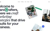 BrandCrafters - agency website theme preview