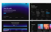 Buio - Astro + EmDash CMS theme preview