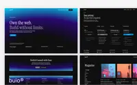 Buio theme preview