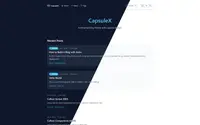 CapsuleX theme preview