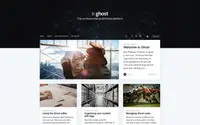 Casper theme preview