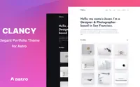 Clancy theme preview
