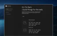Codefolio theme preview