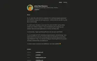 CVfolio theme preview