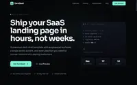 DarkSaaS theme preview