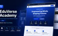 EduVerse Academy theme preview