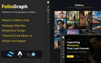 Foliograph theme preview