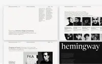 Hemingway Astro + Sanity CMS theme preview