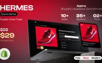 Hermes Commerce theme preview