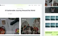 Insightfull Ink - blog website theme preview