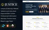 Justice theme preview