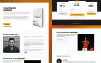 Landing Page Book theme preview