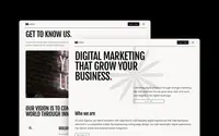 Larch Agency theme preview