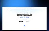 Luna Landing theme preview