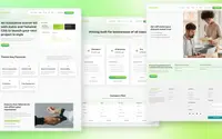 Minty Fresh SaaS theme preview