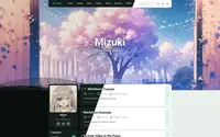 Mizuki theme preview