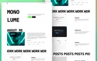 Monolume theme preview