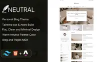 Neutral theme preview
