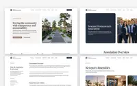Newport Astro + Sanity CMS theme preview