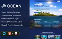 Ocean theme preview