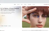 Personal - portfolio website theme preview