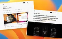 Letter Portfolio theme preview